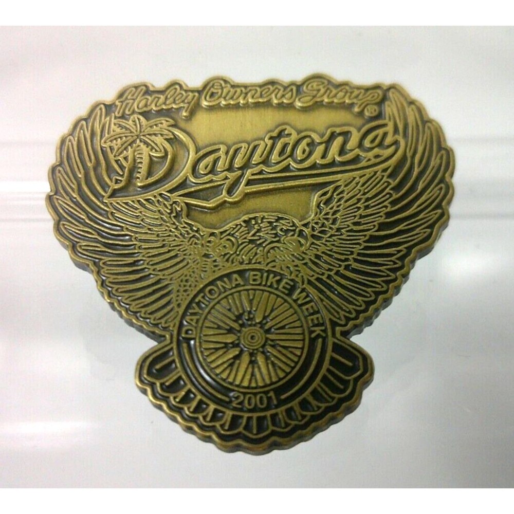 Harley Davidson Owners Group HOG Pin Daytona Bike Week 2001